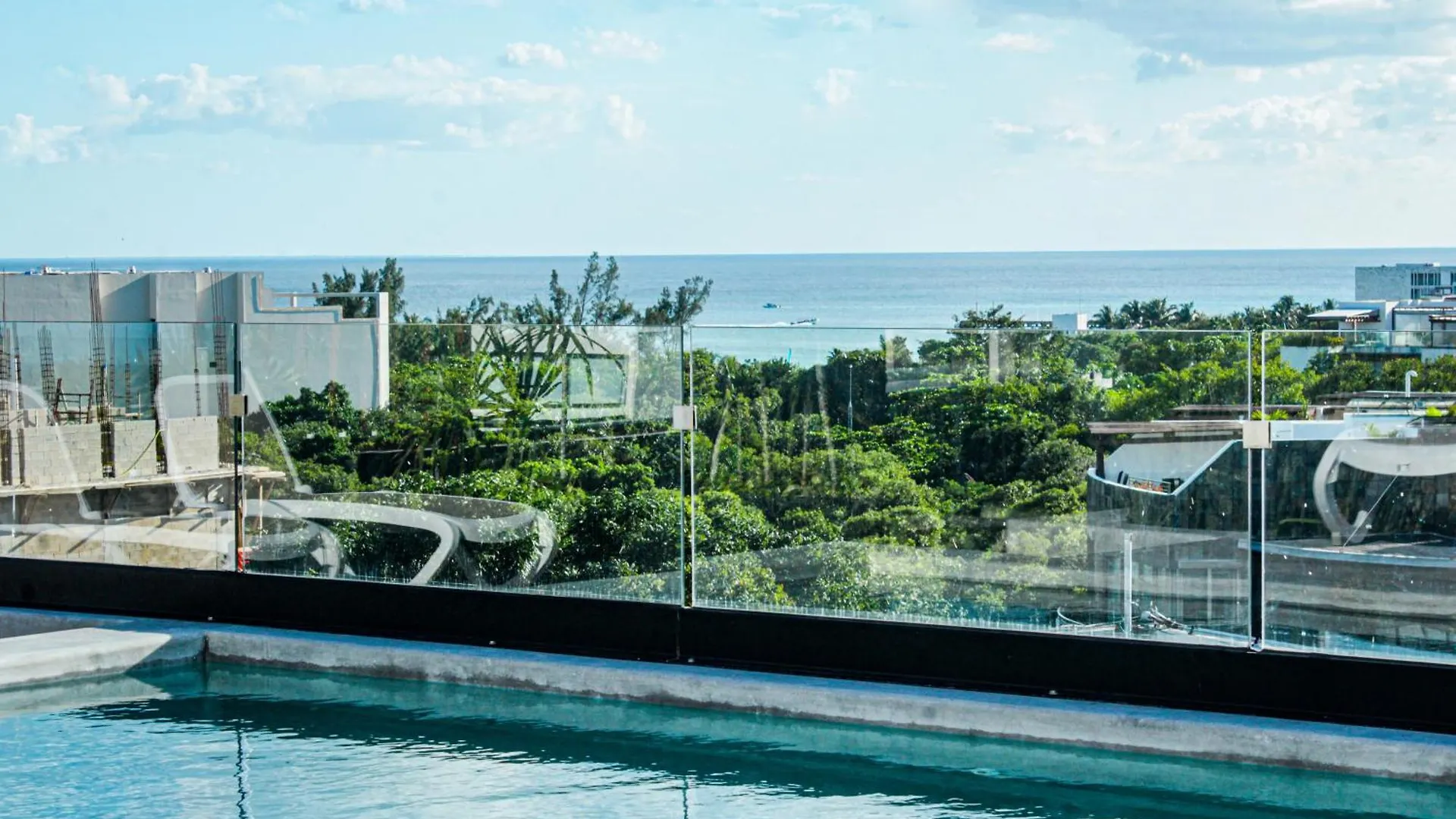 Best Modern Beach Apartament 1Br Ocean View 신데 델 카르멘